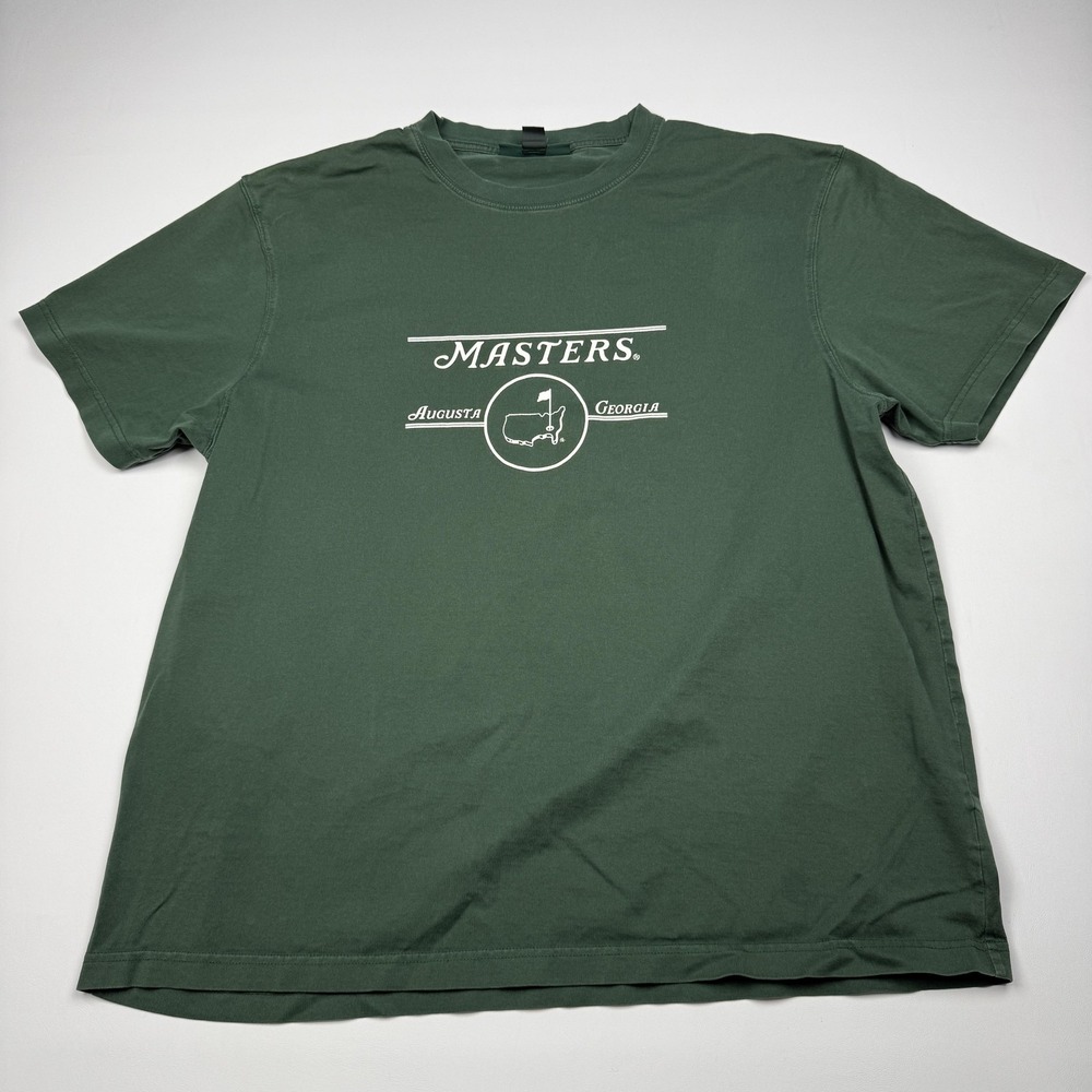 Masters Collection Shirt Mens 2XL Green Augusta Georgia Golf Graphic Tee